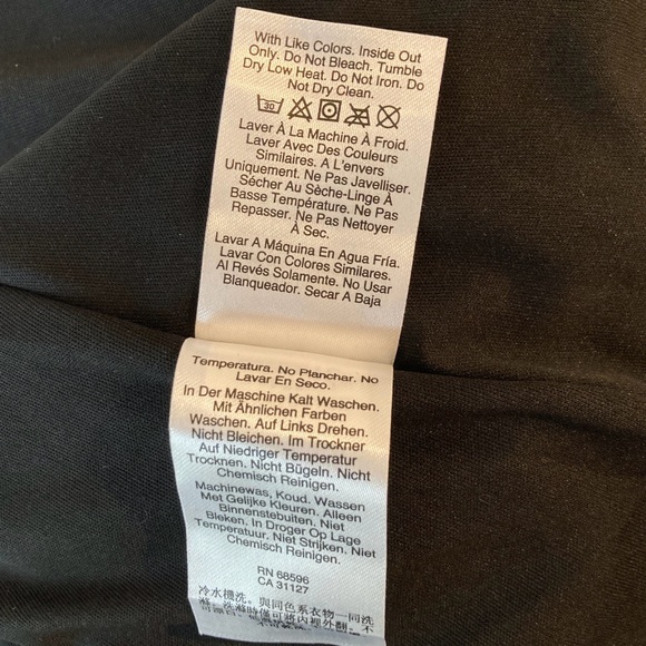 Donna Karan New York asymmetric long sleeve velvet gown - Picture 10 of 10